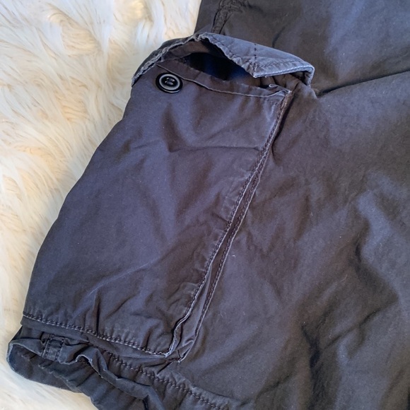 Men's Black Lucky Brand Cargo Shorts Size 32 - Picture 5 of 11